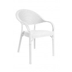 Bahex Bambu Rattan Kollu Koltuk - Sandalye Armchair - OUTDOOR & INDOOR Bambu Chair