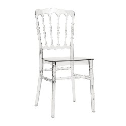 Napolyon Düğün Sandalyesi - Düğün Salonu ve Organizasyon için İç ve Dış Mekan Plastik Sandalye